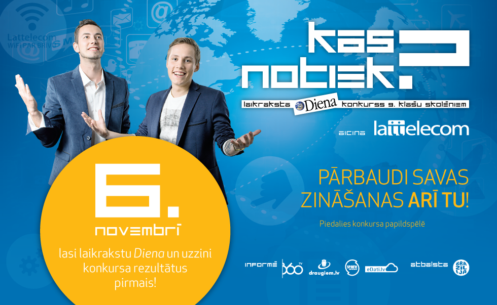 skolas_diena's tweet photo. Vēl tikai šodien pārbaudi, vai zini #kasnotiek, piedaloties @DienaLv konkursa papildspēlē https://t.co/faxyWTQblb! https://t.co/ptbTzLXbSV