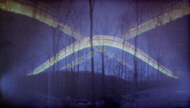 howthingslook's tweet photo. nine week #pinhole #solargraph at Ken Lockwood Gorge. #HunterdonSolargraphs #solarigrafia https://t.co/PBXeK5jDOj