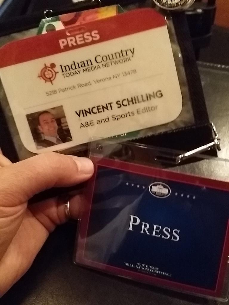 VinceSchilling's tweet photo. I've come a long way from growing up on Compton Blvd in California... Covering the #WHTNC2015 https://t.co/0am0MGL7JF
