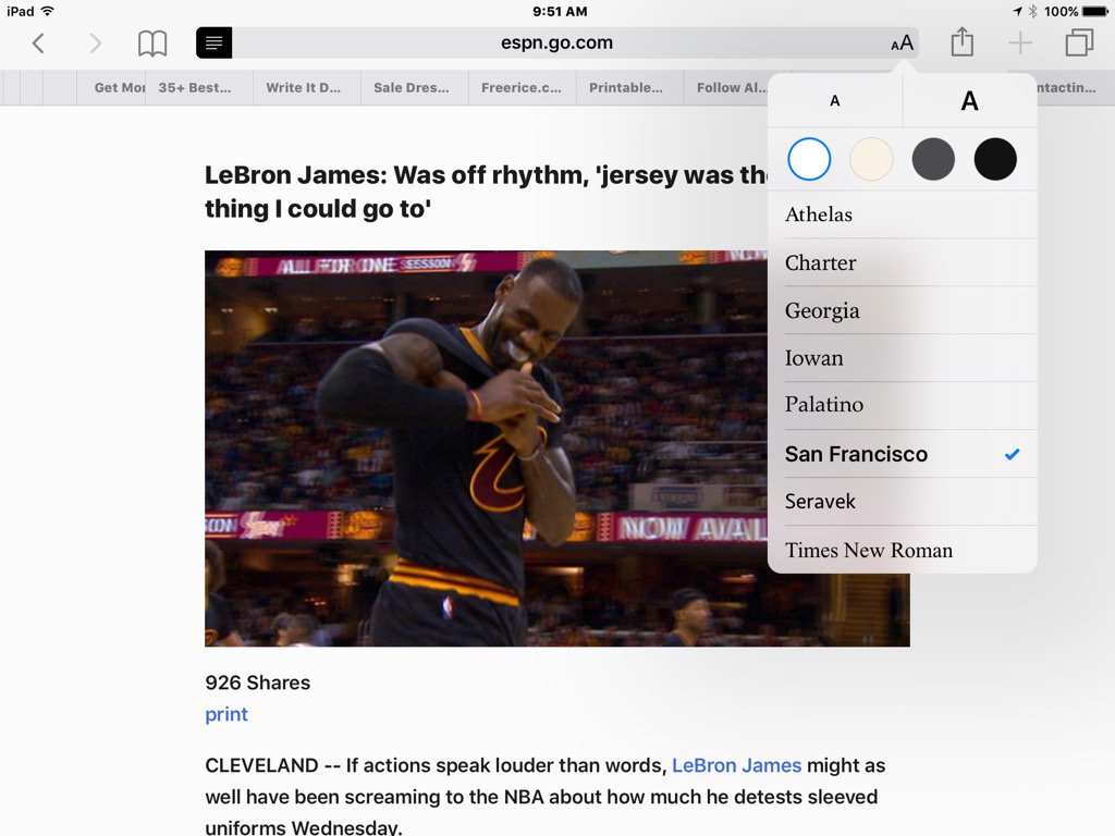 NEATwithNicole's tweet photo. iOS 9 brings more readability features.
@KarenJan #Tools4Schools15 #NEATcenter https://t.co/iAfJms15XG