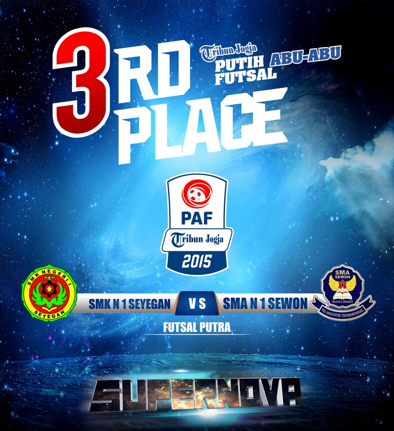 3 rd Place Futsal Putra : Sabtu, 7 November 2015 :)