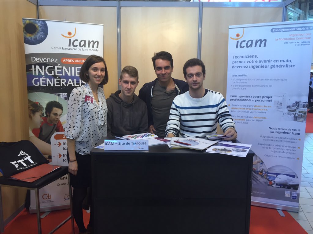 ConceptIcam's tweet photo. Venez voir l'@icam_fr et sa junior entreprise toulousaine @ConceptIcam au @ForumToulouse sur le stand F20! #FTT2015 https://t.co/3H0KtUoe67