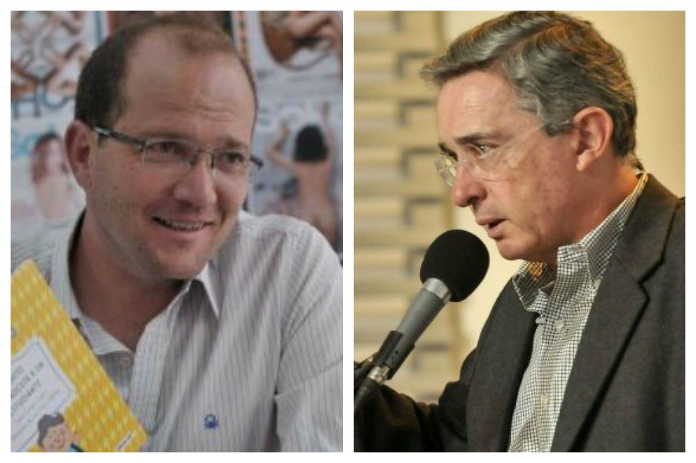 El mordaz 'trino' de Daniel Samper a Álvaro Uribe tinyurl.com/o9jje7t