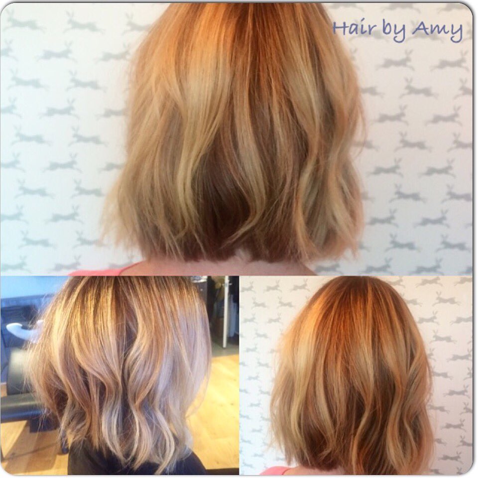saloncalledhare's tweet image. No before picture but this was the end result #asaloncalledhare #devon #longbob #ombre #hairandbeauty #thequayexeter