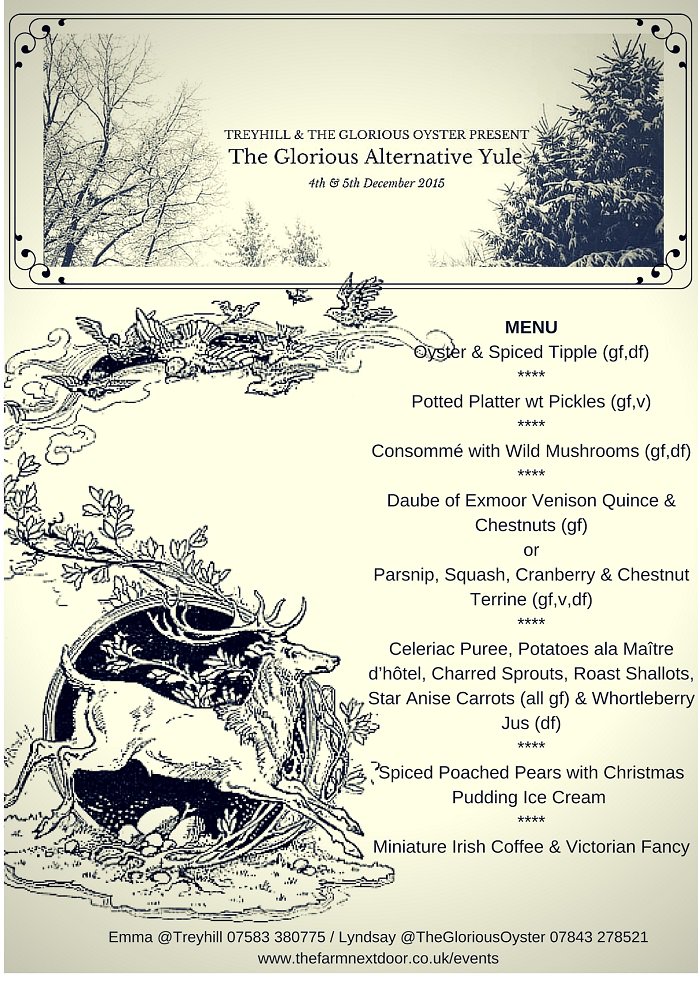 NDFLAG's tweet image. Enjoy an alternative Yuletide banquet with the @GloriousOyster on the 4th &amp;amp; 5th of Dec! #Christmas #GloriousOyster