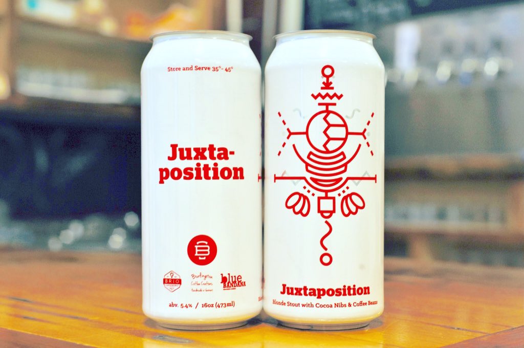 BurlingtonBeer's tweet photo. Next Thursday we release our blonde stout collaboration with @bluebandanachoc, @BVTcoffeetrike, and @briocoffeeworks https://t.co/9aKnASTQaB