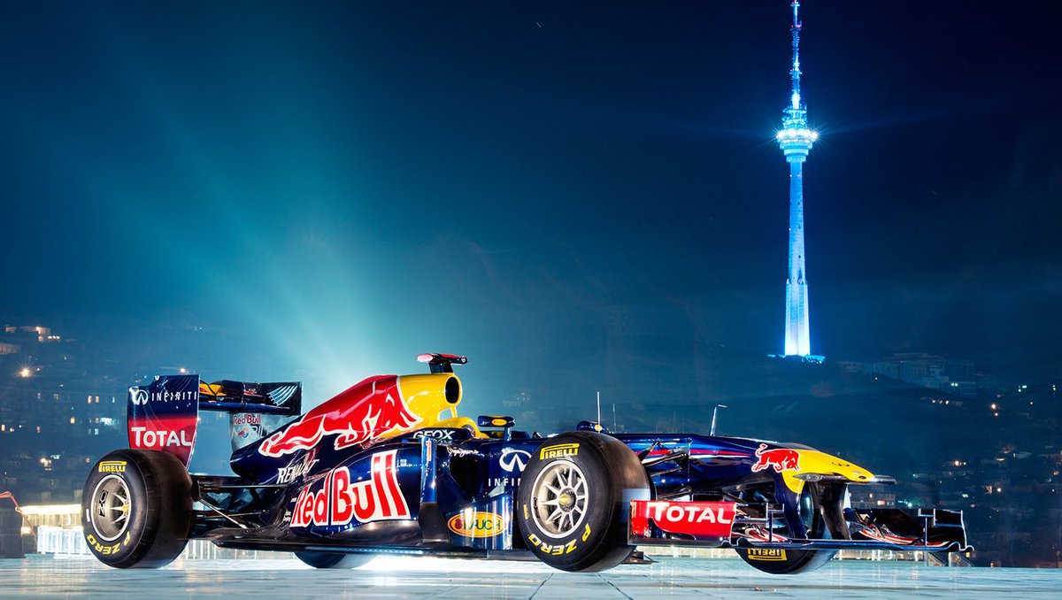 redbullracing's tweet photo. Digging through the archives, we spotted this #RetroBull in Baku. 🇦🇿🏁 Car and year anyone? #F1 https://t.co/TAV4nkVSZp