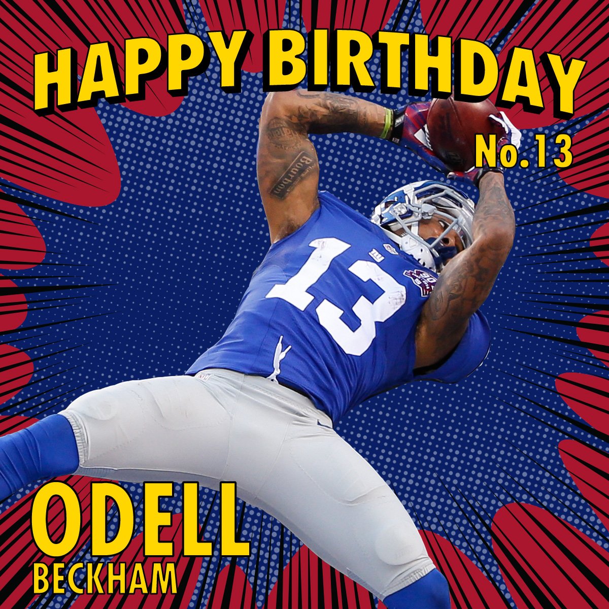It's Odell Beckham Jr's birthday
