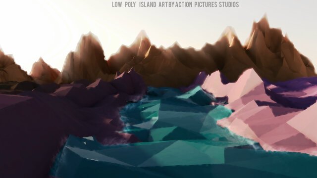ArtistLR's tweet photo. RT ActionPicturez Low poly island art done by me total work time 1 hour #3D #allart #2dartbot #design #maxon #arts… https://t.co/uhT54iU3oe