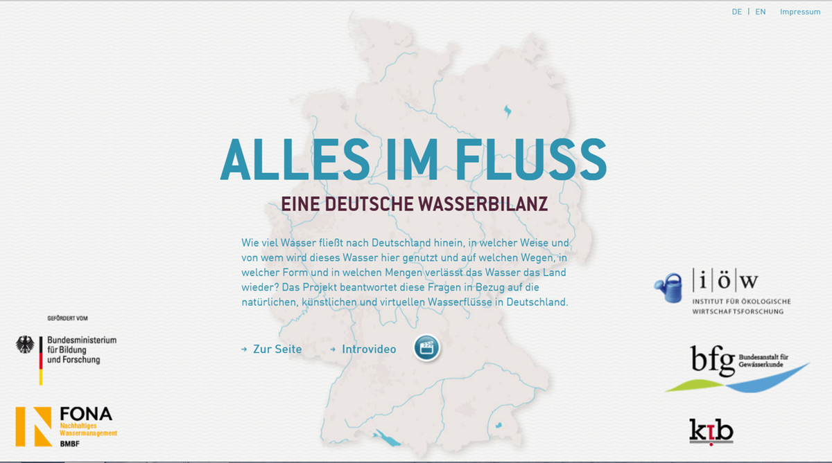 FutureWater14's tweet photo. Alles im #Fluss - Super anschaulich!  Wasserbilanz in #Deutschland. #Danke @BMBF_Bund!  https://t.co/4nUxt7viCa https://t.co/3MjeTmcIdf