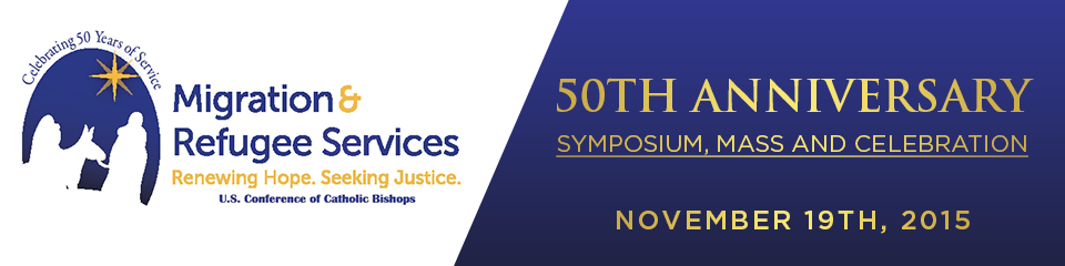 USCCB's tweet photo. .@MRSserves,world's largest non-Gov't resettlement organization, celebrates 50 Years https://t.co/QLcfeJvv5h #MRS50 https://t.co/p0RXV4ZJOY