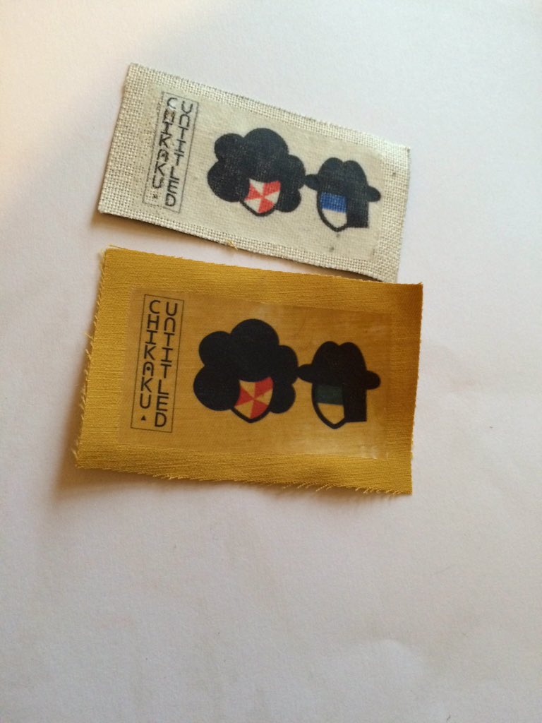 ____Jayde's tweet photo. Experimenting with labels for @ChikakuUntitled https://t.co/qKBXta8LWj