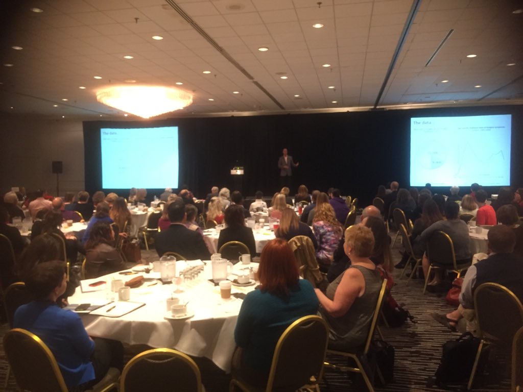 ayacancers's tweet photo. Nick Grudin of Facebook shares his #cancersurvivor story at #CM2015. https://t.co/C6vEjuoX87