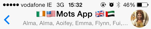 ClaireAMGMillar's tweet photo. @spin1038 definitely the original #motsapp #WhatsAppGroupName https://t.co/nsuGwAvu5G