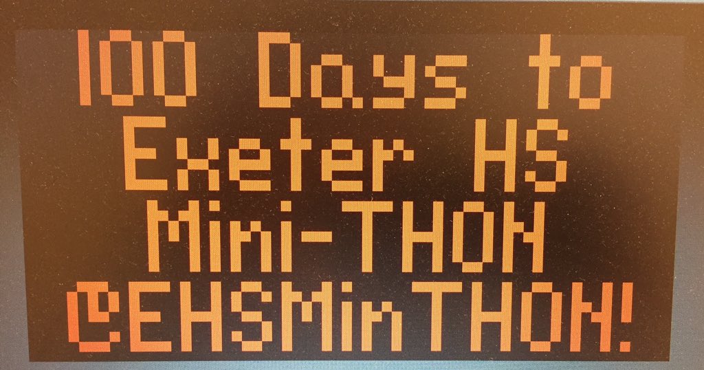 righthonorable1's tweet photo. @EHSMinTHON You made the Penn State Health St. Joseph billboard at 422 E and Wyo Blvd exit! https://t.co/4spD3Noavc