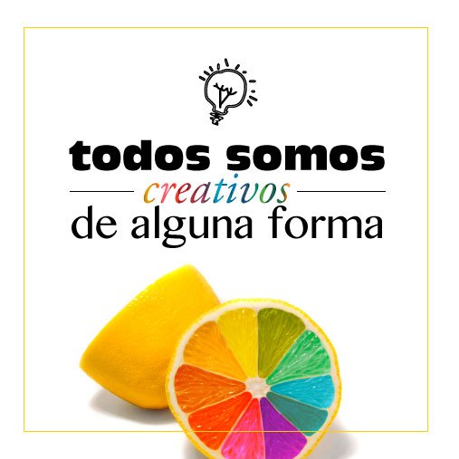 No hay que tener miedo de explotar nuestro lado creativo. goo.gl/9tj0Ex 👍