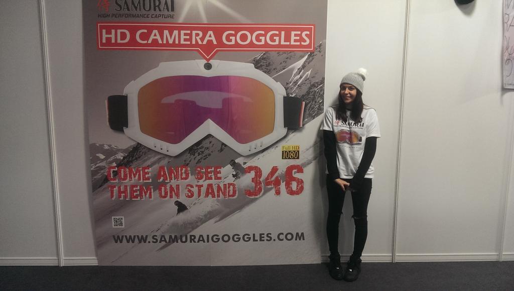 SamuraiGoggles's tweet photo. Massive day at #skishowlondon with some massive goggles! Bring on the rest of the weekend ! @TelegraphSki https://t.co/jzpkWKUtH6