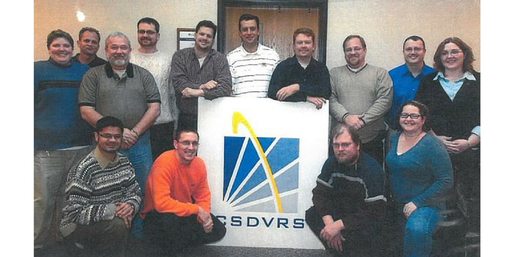 ZVRS's tweet photo. The 1st group of CSDVRS employees that were w/ us when we were founded in 2006 #CSD40 #ThrowbackThursday @ThisIsCSD https://t.co/86DvddcS6g