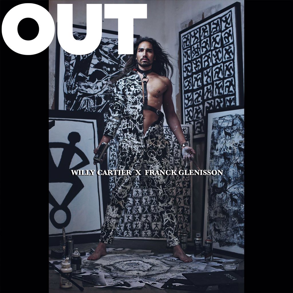 FRANCKGLENISSON's tweet photo. My #fashion editorial for @outmagazine with artist & icon @WillyCartier in #jackservoz atelier #paris #willycartier https://t.co/egTtGoVAU3