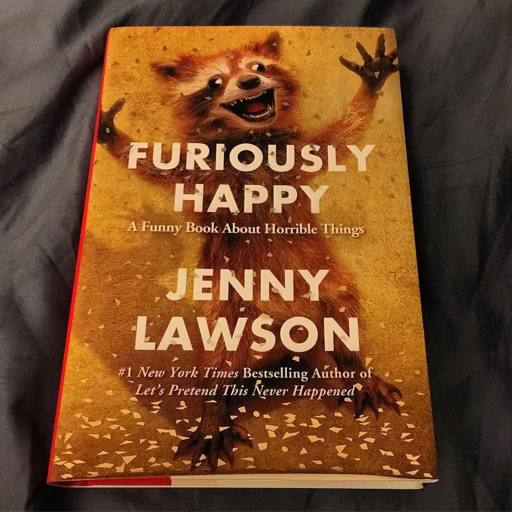 MyBeautyBunny's tweet photo. I am #furiouslyhappy about this book! #jennylawson #theblogess @thebloggess https://t.co/yxXMWU4N4E