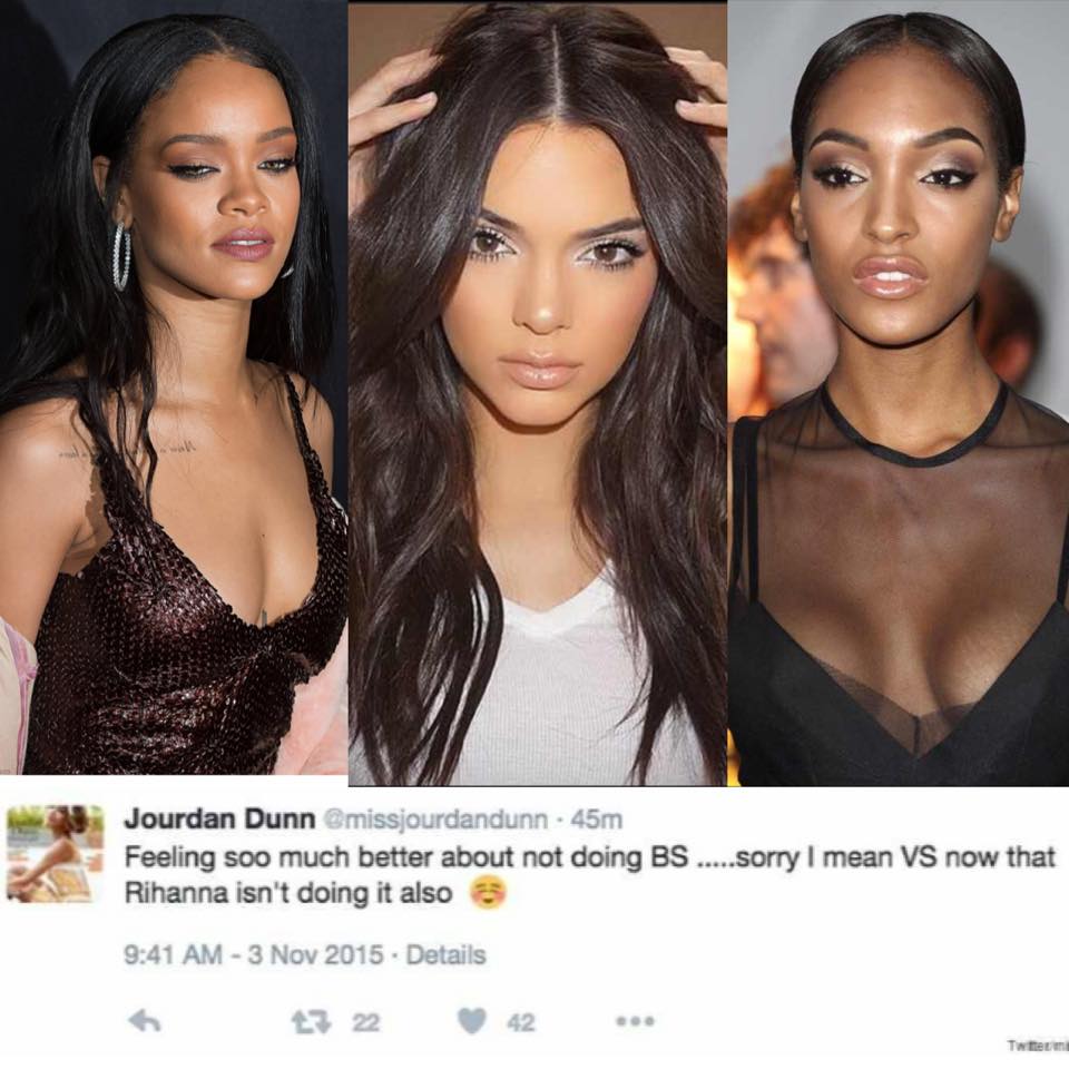 shopdibwa's tweet photo. Is #KendallJenner really replacing #VictoriaSecret's #JourdanDunn?! Read more about it here: https://t.co/LWn2YkQ6EC https://t.co/3GwPQpIhVt