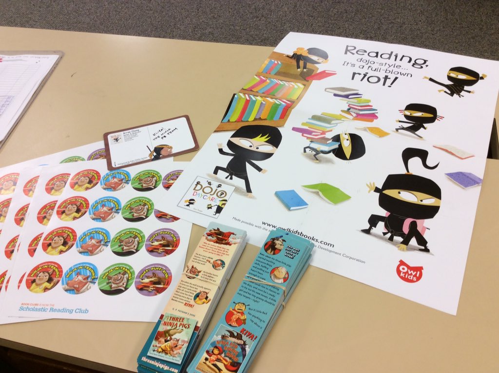 MrsElrodReads's tweet photo. @owlkids @CoreyPBNinja @collinscomets is ready for Ninja Day storytime! #CollinsReads https://t.co/w4iuAcHSXz
