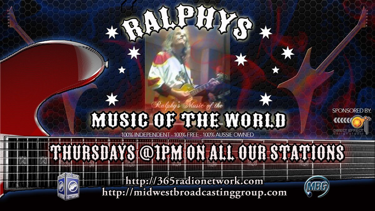 Rock365Radio's tweet photo. Today @1PM Est #Ralphys Show #OnAllStations  ►https://t.co/mbzVL7YWFG @official365rn @sullymcfly365 @RalphMueller4 https://t.co/RrWAqQdwL0