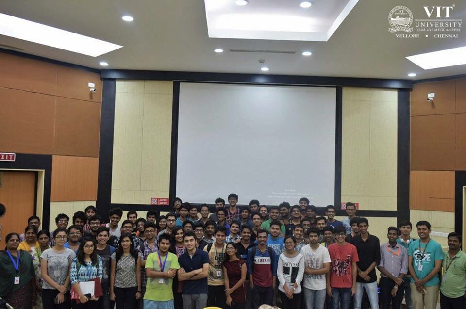 VIT_univ's tweet photo. #jugaad! 
A way of #life! WeHack #hackathon got intelligent #minds of the university to work for the betterment! https://t.co/GtdRYBd4co