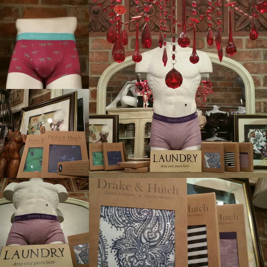 janetbralady's tweet photo. Gentlemen underpants and socks. #lunchbox  #mensunderwear  #suitsyousir  #drakeandhutch #shoplocal #designersformen https://t.co/oVWUItN6fv