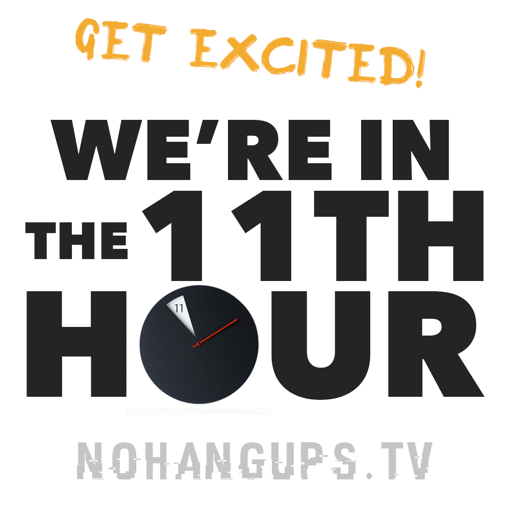 nohangupstv's tweet photo. Just an HOUR to go! Tune in to be a part of history when the guys HANG UP at 10AM (PST) #neverhangup #worldrecord https://t.co/SyOzJcZUBA
