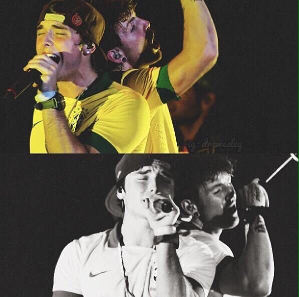 rcksdresley's tweet photo. @EmblemThree Brazil remember? #ThrowinBackE3 https://t.co/arPClnHNgX