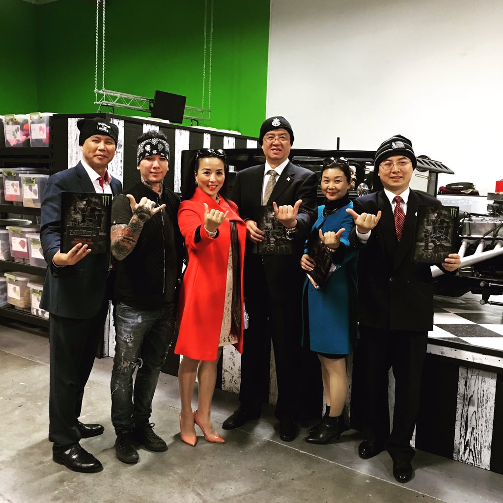 DjASHBA's tweet photo. Special thx to Stella Shiu, chairman of the infamous Sanwa Group of China for taking a tour through @ashbamedia https://t.co/56EdHu4IjV