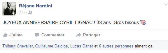  Happy Bday de la part d\ma soeur qui est folle amoureuse de toi.Cf PJ que ça passe pas inaperçu sur fb 