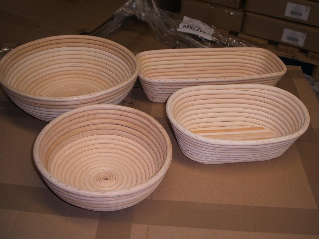 View our range of cane baskets. Quality at a low price #RealBread