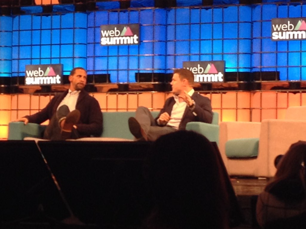 Helenaok1's tweet photo. @rioferdy5 and @BrianODriscoll on social media and the superstar #WebSummit2015 https://t.co/sciyoFZAG6