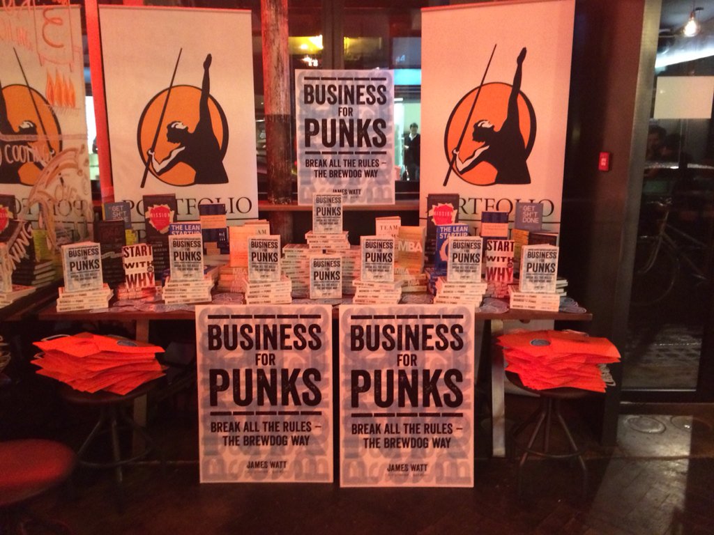 zoe_goodkin's tweet image. Setting up for tonight @brewdog new Soho bar #businessforpunks #portfolioturns5