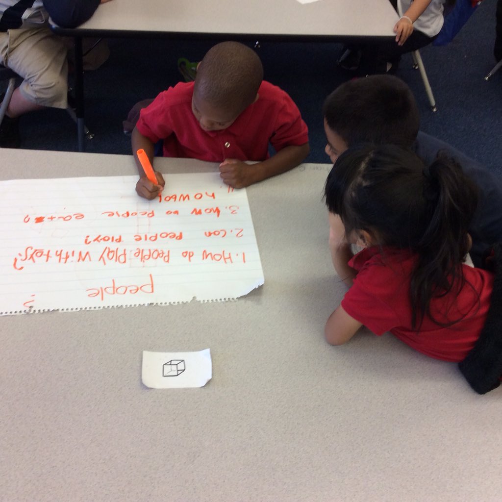 Grade3Scholars's tweet photo. Students collaborate to write questions using sight words. #CSDPLN https://t.co/QoR97lUsj2