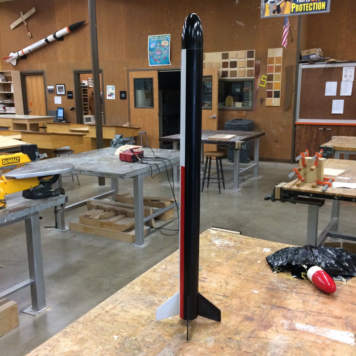 OPHS Rocket Team - first rockets - Use D12 motors and hit about 500' altitude.  #OPshares