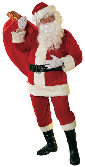 RealSFSantaCon's tweet image. Suggested outfit for SantaCon on Saturday Dec. 12