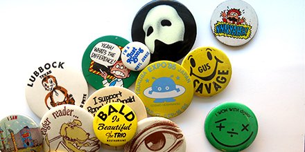 BusyBeaver's tweet image. Snagged from good fines from @bricabracrcords recently to add to our #buttonmuseum! Thank you Bric-a-Brac!