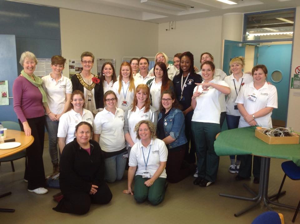 PLaosebikanOT's tweet photo. Throwback Thursday to #OTWeek14 with my fellow final year students at @HSciences happy #OTweek15 π https://t.co/mEQHYyvZom