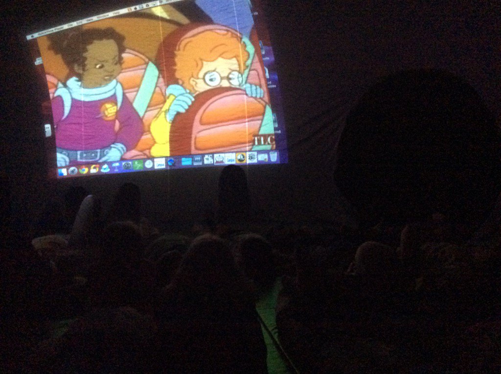 pullmanscience's tweet photo. PreK thru 5th @PullmanElem supernova excited about Star Lab! #astronauts #NASA https://t.co/fMyuGvLlV1