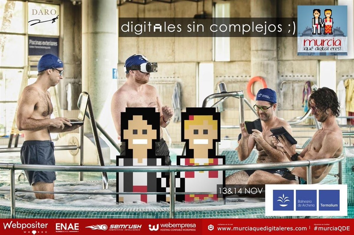 Ra_Malone_'s tweet photo. II Edición de "Murcia, ¡Qué Digital Eres! 2015" con #Concurso de #Startups. #Marketing https://t.co/KFK68GTRQS https://t.co/gep6vog1Hi
