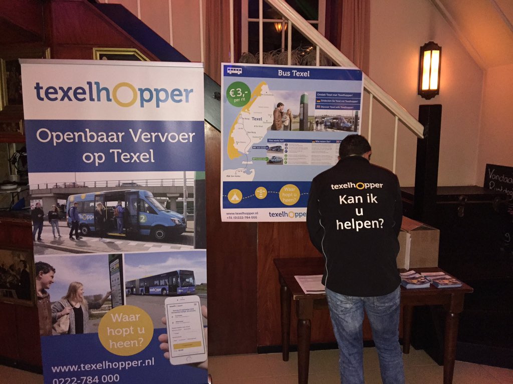 Informatievoorziening bij <a href="/TOPTexel/">TOP Texel</a> algemene ledenvergadering!