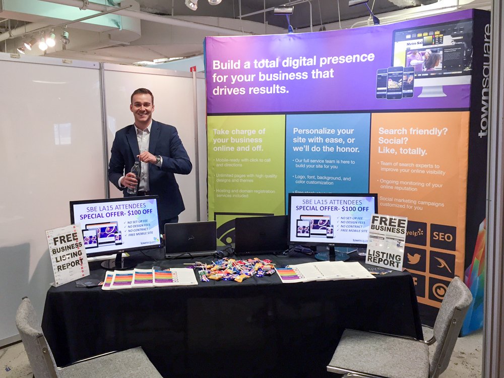 TS_Interactive's tweet photo. We're at #SmallBizExpo! Visit us at booth 1912 to see how we can help your #biz grow online #TownsquareInteractive https://t.co/f5ndMa3C4s