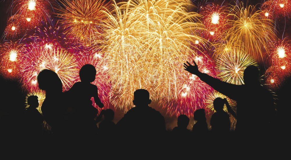 Heading out to any fireworks displays? Leave extra time for travel and stay safe in crowds. Have a great night! ^LM