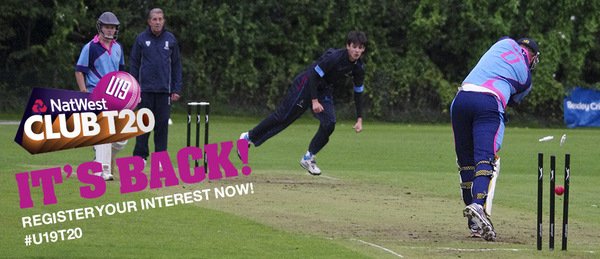HampshireCB's tweet photo. U19 Club T20 is back!
Register here by 29th Nov: https://t.co/jZuO1NyItf
#U19T20 more here: https://t.co/N40s1DK0r4 https://t.co/hb514HQm7o