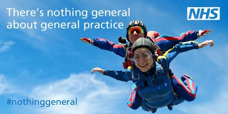 NHSEngland's tweet photo. The NHS needs more GPs

Will you step up to the challenge? https://t.co/VBU3hj6Dr7 #NothingGeneral https://t.co/N41sIRPM6f