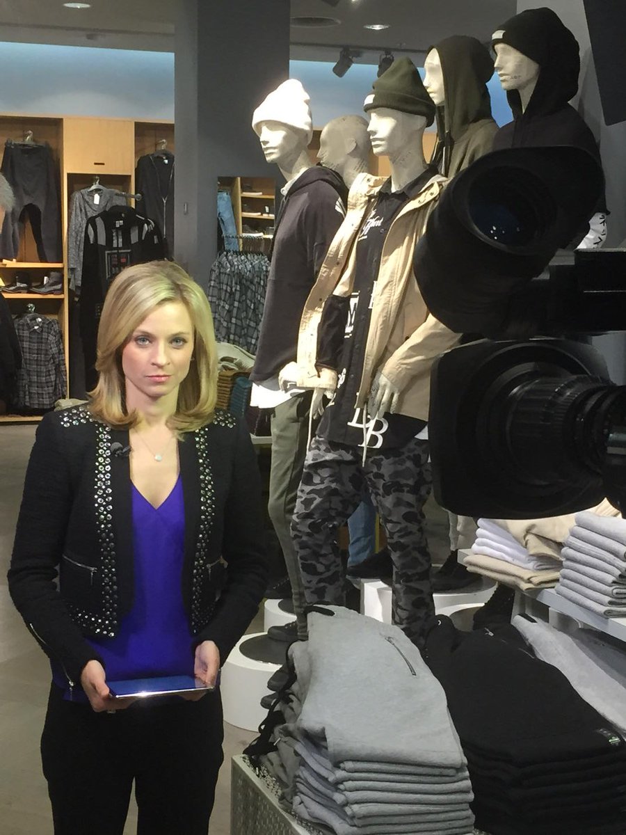 Meagan_major's tweet photo. With CNBC at H&amp;M for the new Balmain Collection. The beautiful and sweet Courtney Reagan. https://t.co/SkpyEKeoW2