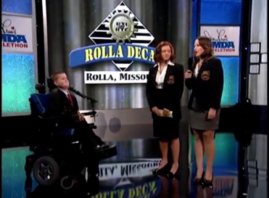 rtideca's tweet photo. Day 5: An EPIC #TBT to the Jerry Lewis MDA Telethon in 2010!!! We ❤️ MDA. 💪🏼💪🏼💪🏼 #rtideca #decamonth #beDECAepic https://t.co/WkE3A7p5vq